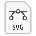 Иконка формата файла svg